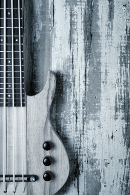 Mini bas gitar, blues arka plan