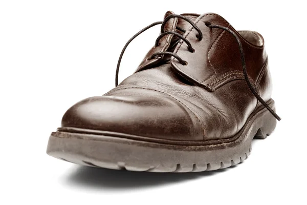 Old brown shoes — Stock Photo, Image