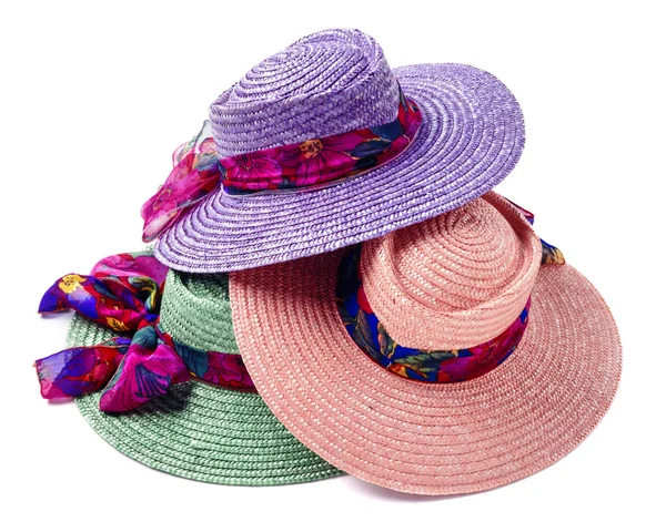 Summer picture hats — Stock Photo, Image