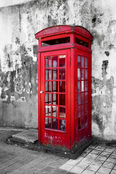 Old phone cabin,Porto;portugal — Stock Photo, Image