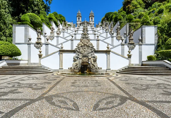 Сходи Bom Ісуса, Португалія — стокове фото