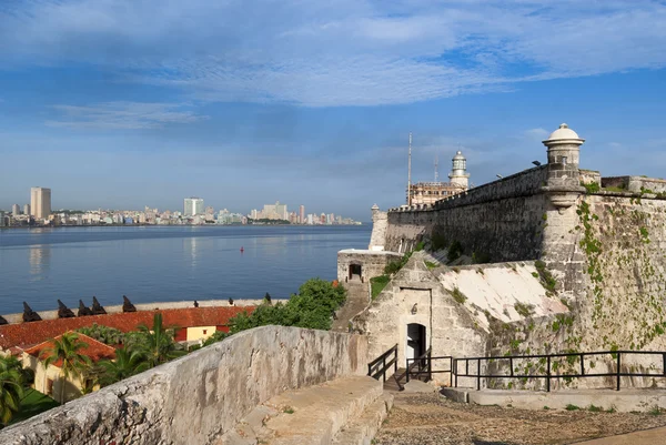 Гаванська затока від фортеці — стокове фото