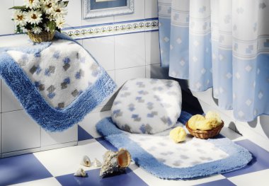 Mavi banyo