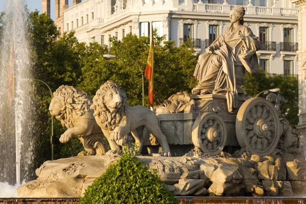 Cibeles, madrid, espanha — Fotografia de Stock