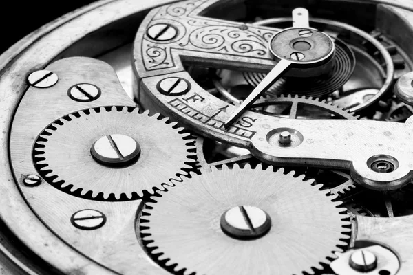 Antieke clock machines — Stockfoto