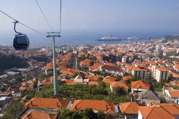 Funchal cidade, madeira — Fotografia de Stock