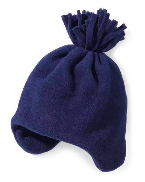 Blue snow hat — Stock Photo, Image