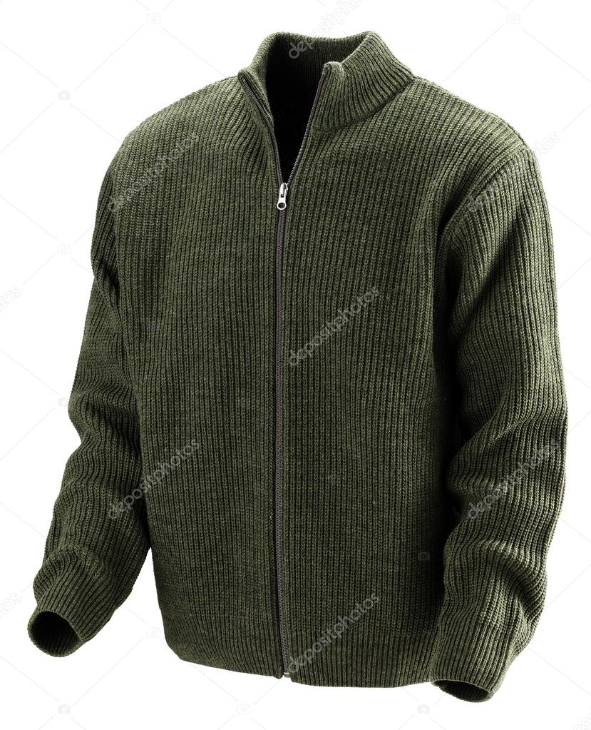 green hunting pullover