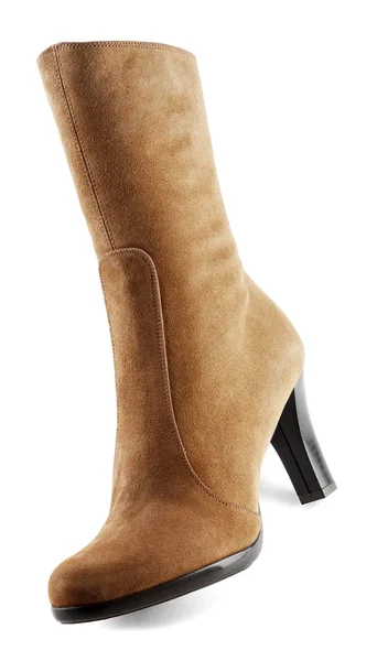 Brown sued boot — Stock Photo, Image