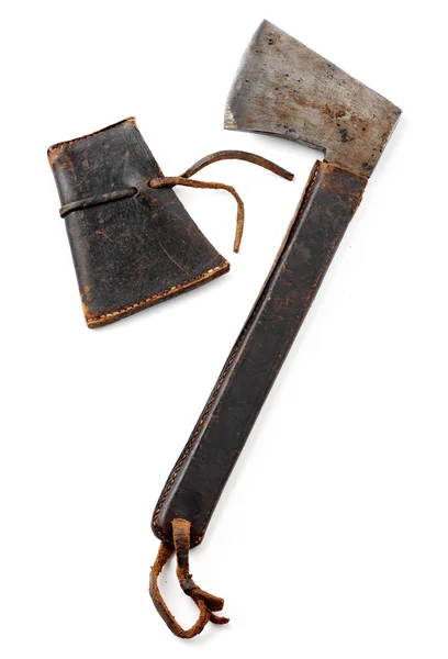 Antique portable axe — Stock Photo, Image