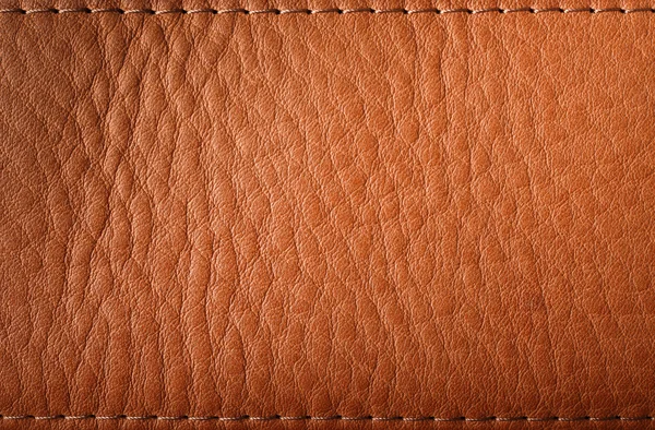 Brown leather background — Stock Photo, Image