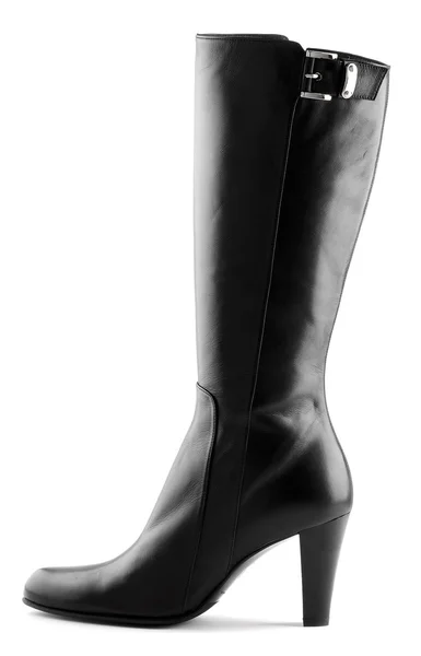 Black boot for woman — Stock Photo, Image