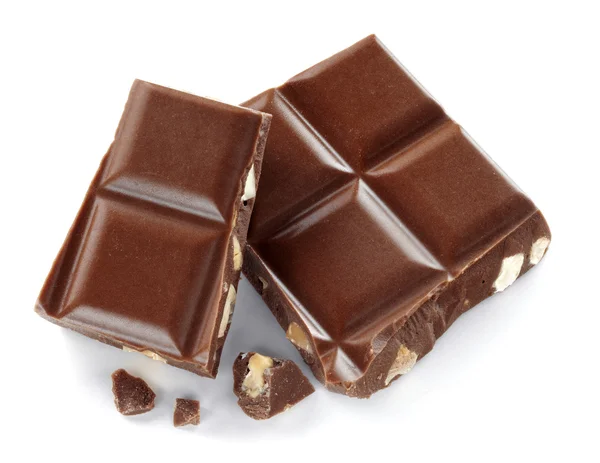 Chocolate isolated — Stock Photo, Image