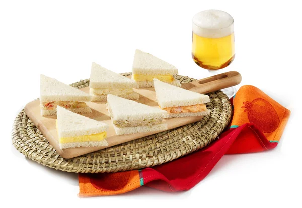 Malé sendviče — Stock fotografie
