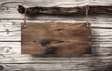 yaşlı ahşap rustik ahşap tabela