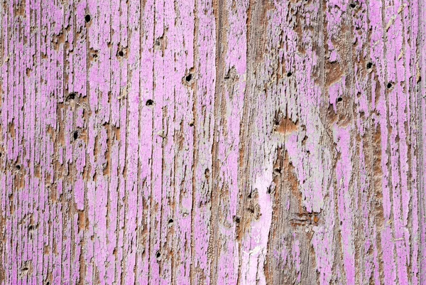 Pelar madera de pintura rosa —  Fotos de Stock