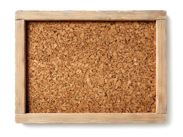 Elszigetelt corkboard — Stock Fotó