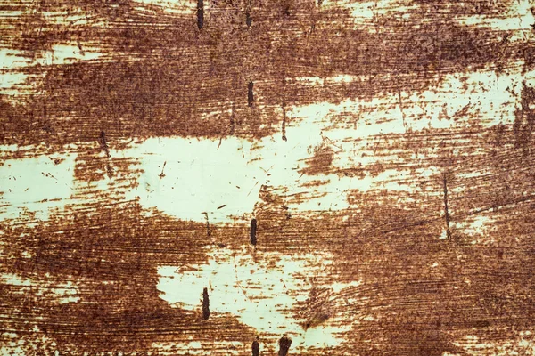 yaşlı ve paslı metal plaka