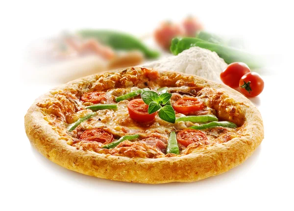 Sisilian pizza isolerade — Stockfoto