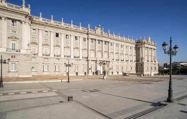 Průčelí paláce Royale, Madrid — Stock fotografie