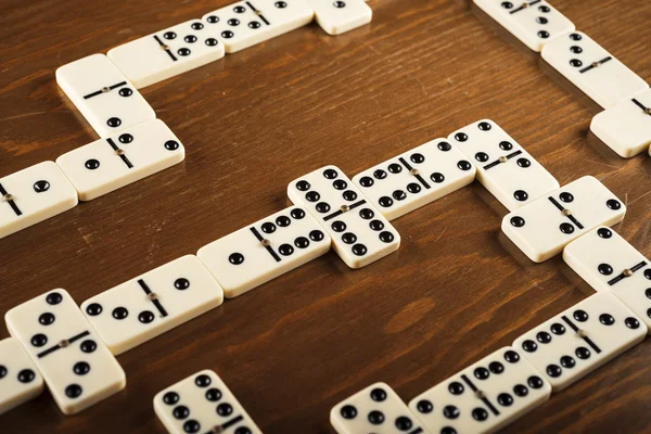 Domino tiles — Stock Photo, Image