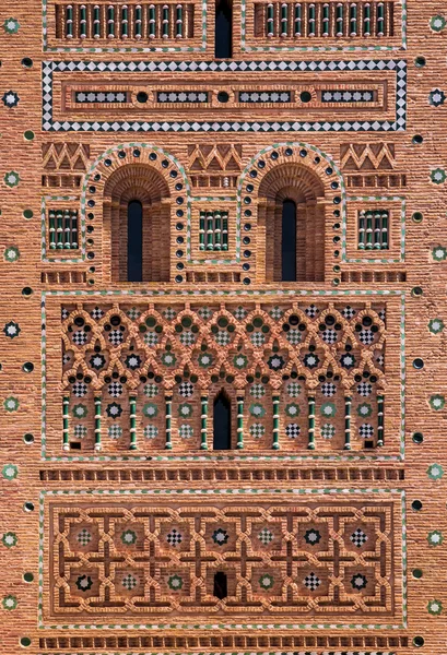 Frente mudejar, Teruel, Espanha — Fotografia de Stock