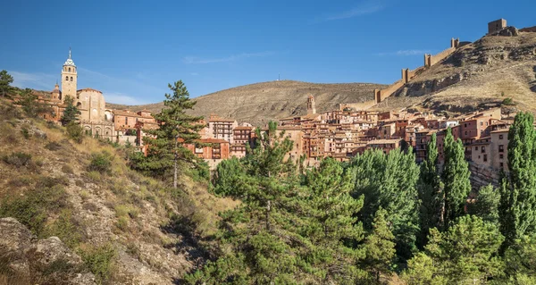 Albarracin, középkori falu, teruel, Spanyolország — Stock Fotó