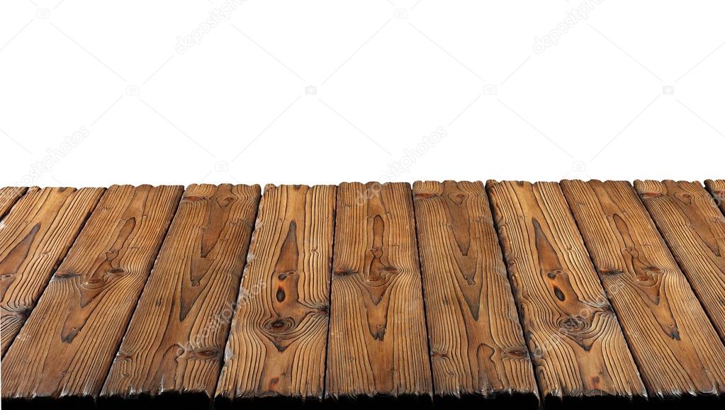 wooden slats table