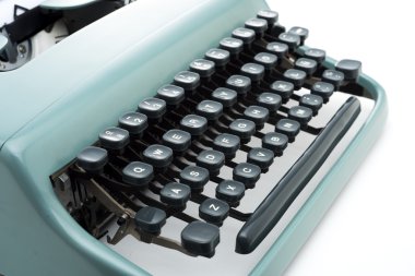 Retro typewrite klavye