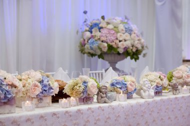 sofra düğün dekore edilmiş