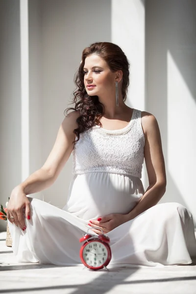 Pregnant young woman waiting for a child — Stock Photo, Image