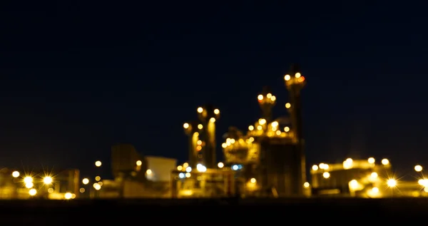 Lens blur of gas turbine electrical power plant — Stock Photo, Image