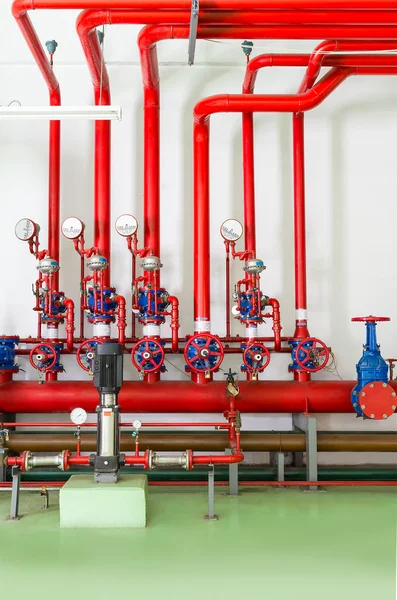 Su sulama ve yangın alarm sistemi mücadele