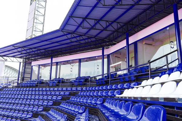 Empty seats in stadium — Stock Photo, Image