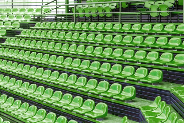 Empty seats in stadium — Stock Photo, Image