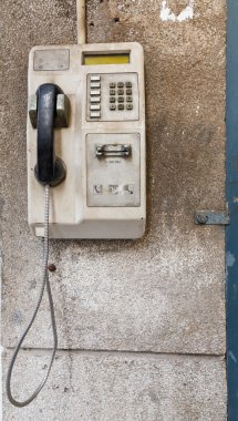 eski kamu telefon 
