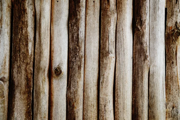Parede de madeira logs — Fotografia de Stock