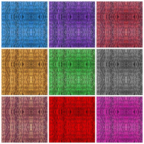 Texturas coloridas de madeira de vime — Fotografia de Stock