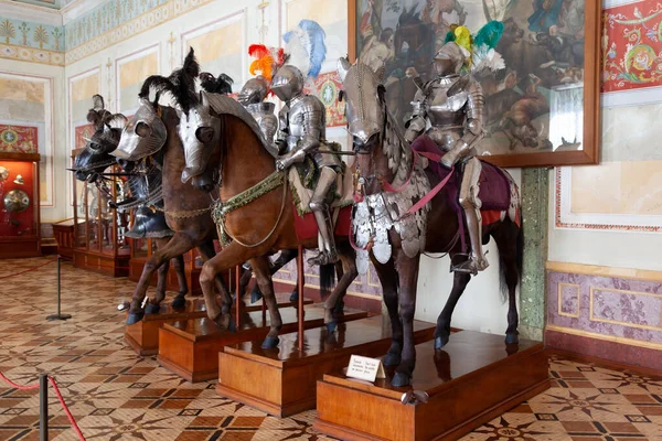 Saint Petersburg Russia 2019 Winter Palace Knights Hall Hermitage Museum — Stock Photo, Image