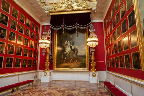 Saint Petersburg Russia 2019 War Gallery Hermitage Museum Saint Petersburg — Stock Photo, Image