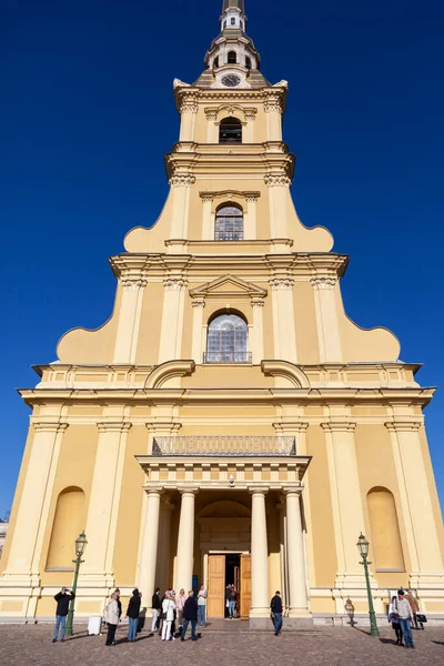 Saint Petersburg Russia 2019 Cathedral Holy Apostles Peter Paul Peter — Stock Photo, Image