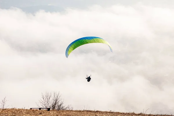 Parapente Cielo — Foto de Stock