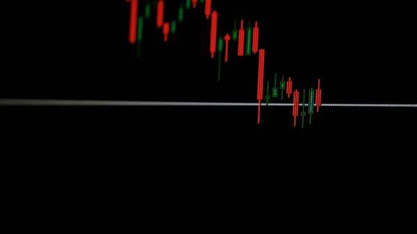 Падіння Фондової Біржі Ринок Акцій Валют Forex Ючерсів Індексу Концепція — стокове фото