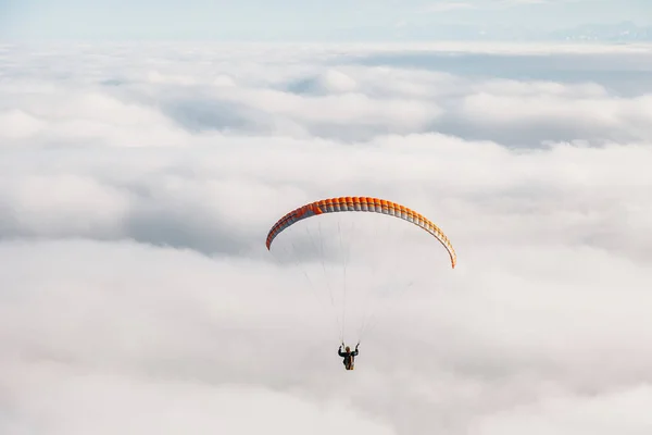 Parapente Dans Ciel — Photo