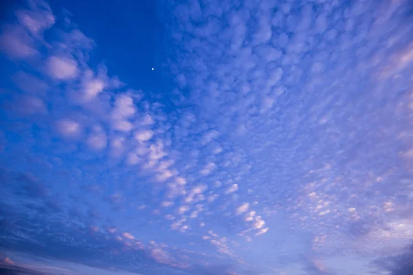 Colore della nuvola serale — Foto Stock