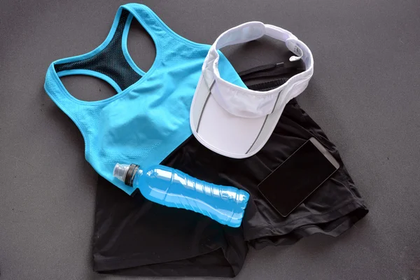 Kleding women's fitness — Stockfoto