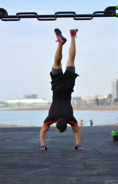 Jimnastik atlet pratik egzersizleri