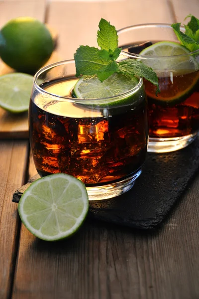 Cocktail Cuba Libre — Foto Stock