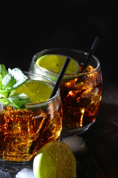 Cocktail Cuba Libre — Stockfoto