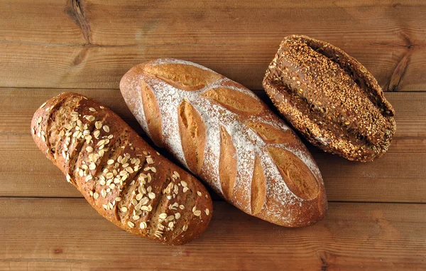 Verschiedene Brotsorten — Stockfoto